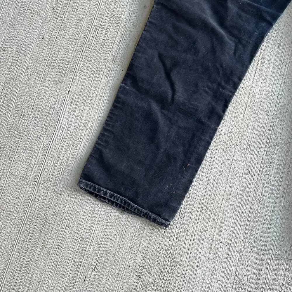 Carhartt faded black double knee work wear carpenter pants